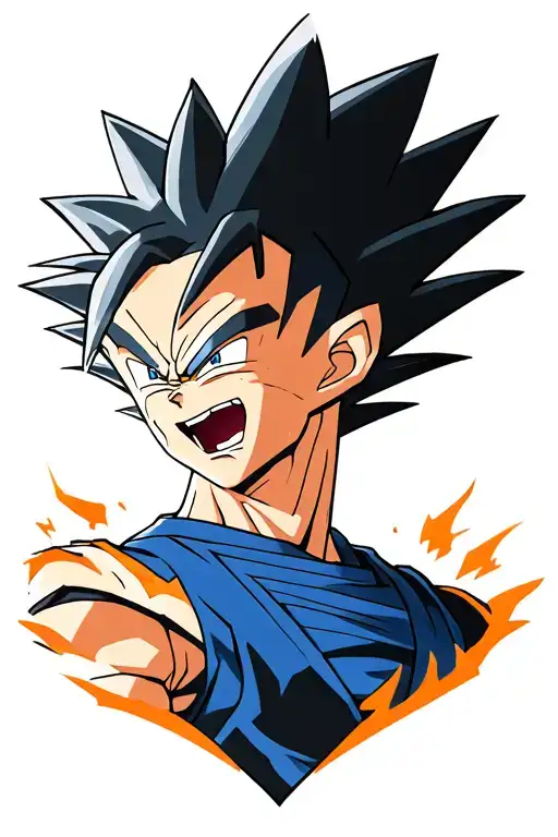 Dragon Ball Angry Vegeta Ssj2