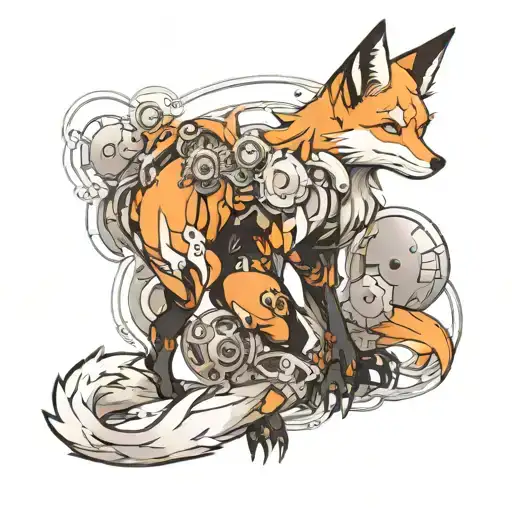 Mechanical Fox Full Body