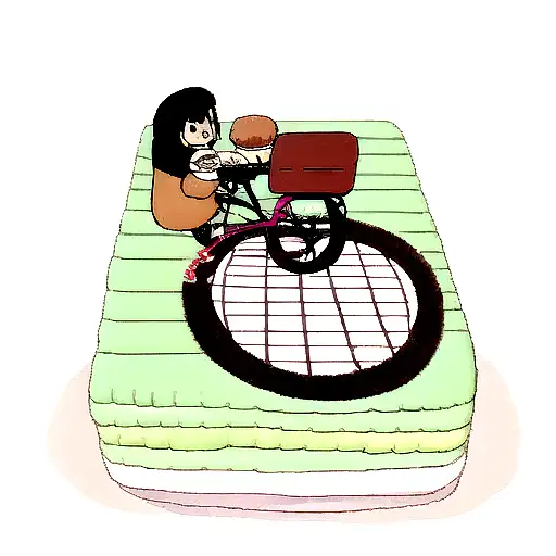 Bicycle Cake Coffee