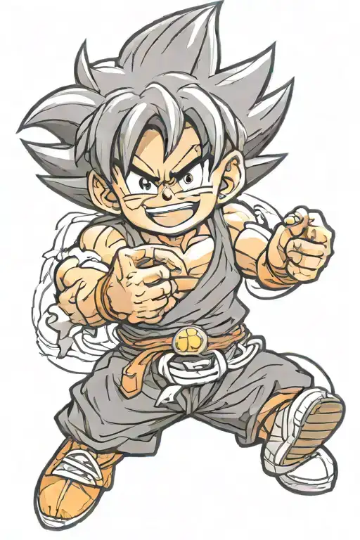 Goku With A Stitch Teddy Bear