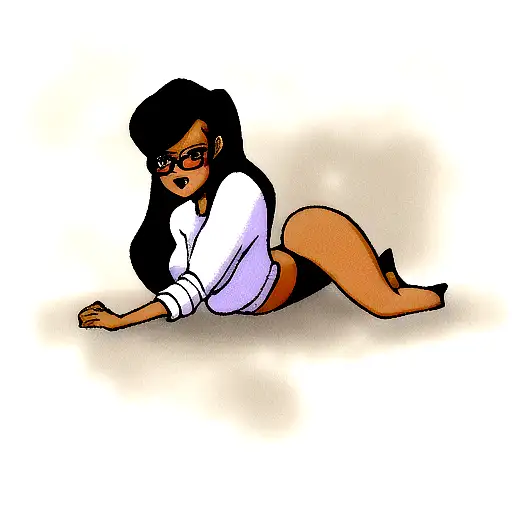 Sexy Black Nerd Girl