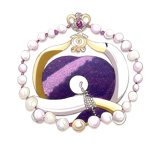 Infinity Symbol With Pearl