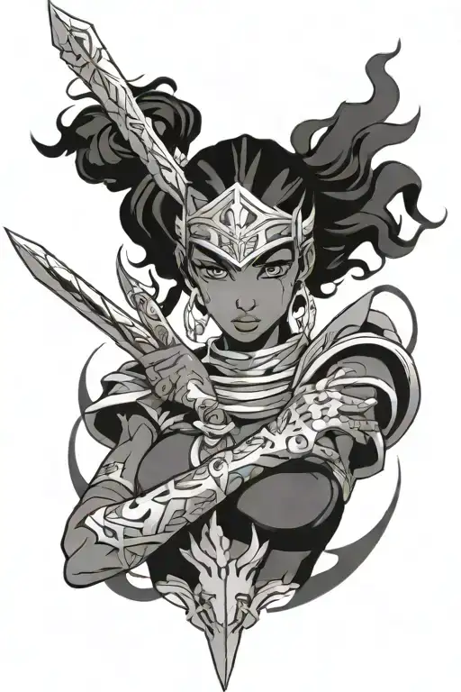 Black Woman Warrior