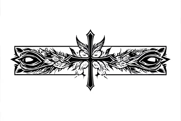 The Cross And Dayak