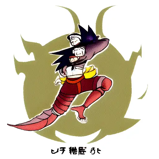 Dragon With All Naruto Clan Symbols