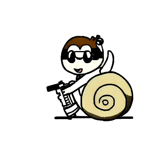 Snail With Gun