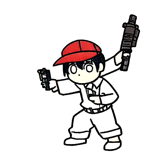 Little Boy Gun Cap