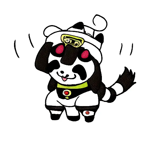 Panda As Anubis