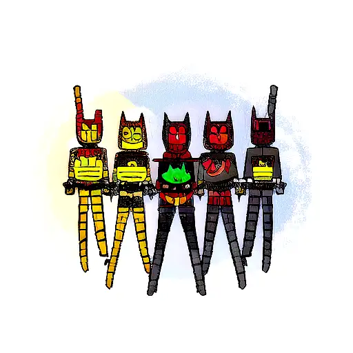 Batman Spider Man Lighting Mcqueen Tobots Catboy Transformers