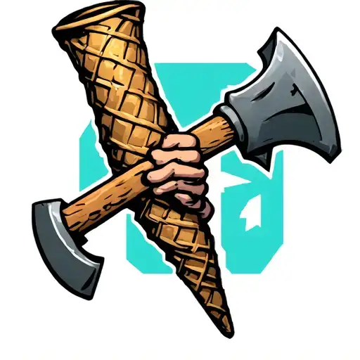 Hentai Cone Holding Axe
