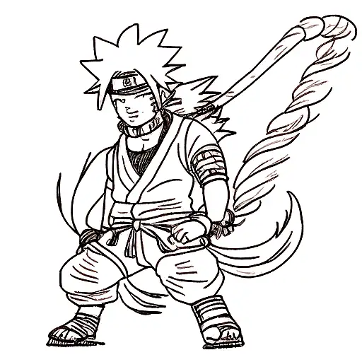 Naruto Headband Nine Tail Beast