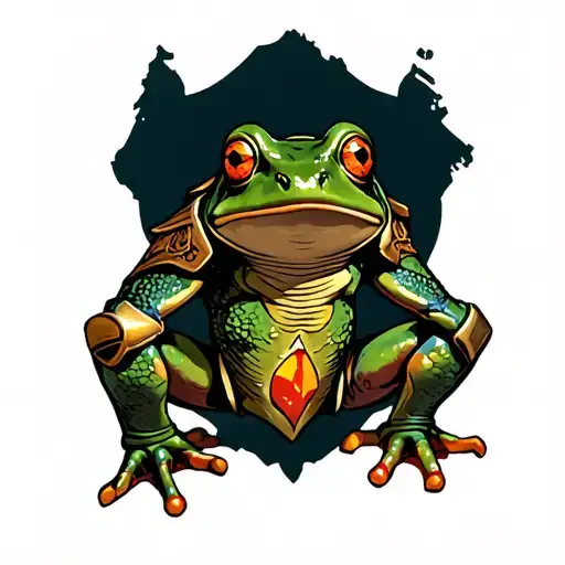 Dark Fantasy Frog Knight