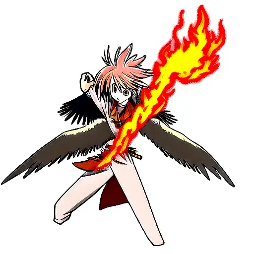 Phoenix With Fire For