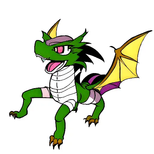 Dragon With Two Legs