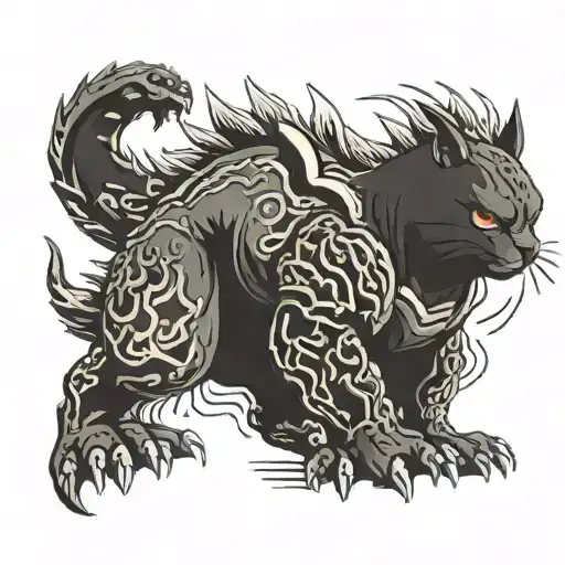 Godzilla But It's A Cat