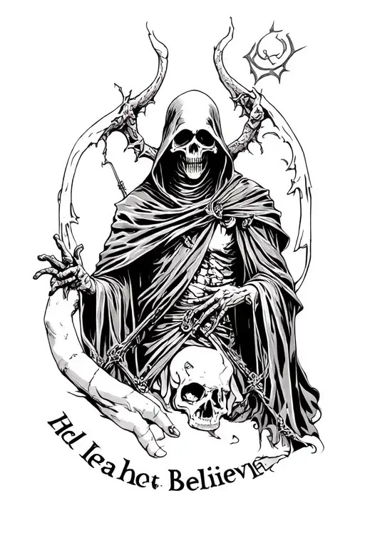 Grim Reaper Hell Believe Me