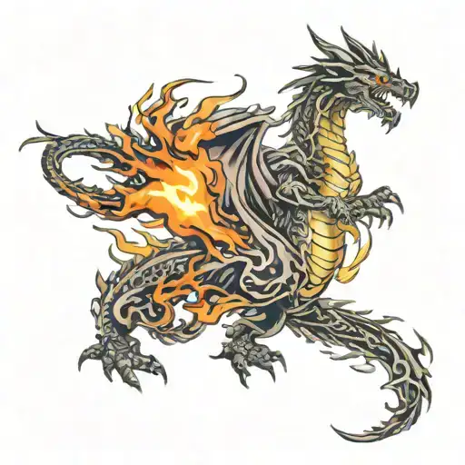 Ultimate Phantom Shadow Smoky Dragon Breathing Fire