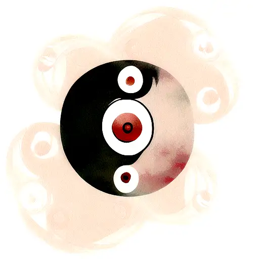 Naruto And Sasuke Yin Yang But Only The Eyes