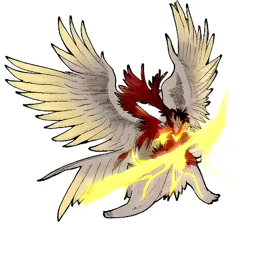 Phoenix Coming Out Of Ashes