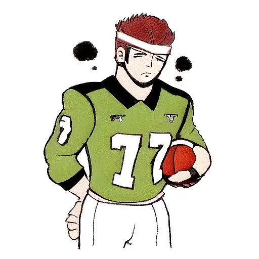 Unsuccessful Football Player