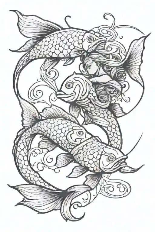 Fish Zodiac Pisces And