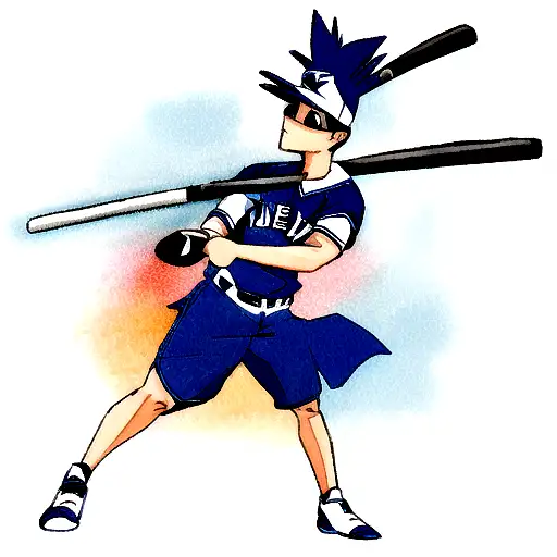 Toronto Blue Jays Holding A Baseball Bat