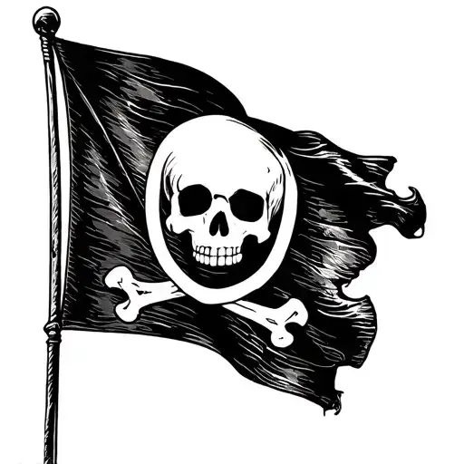 Anarchist Pirate Flag
