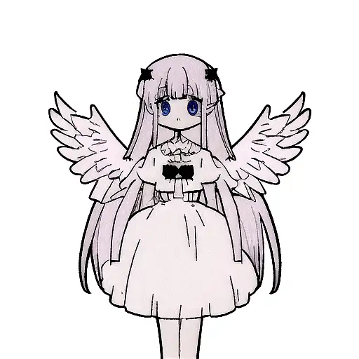 Alas De Angel Y Alas Demonio Con La Muerte En Medio