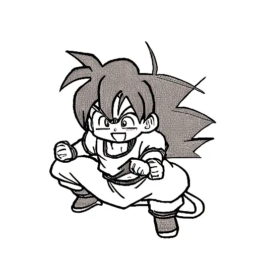 Goku Summoning Dragon