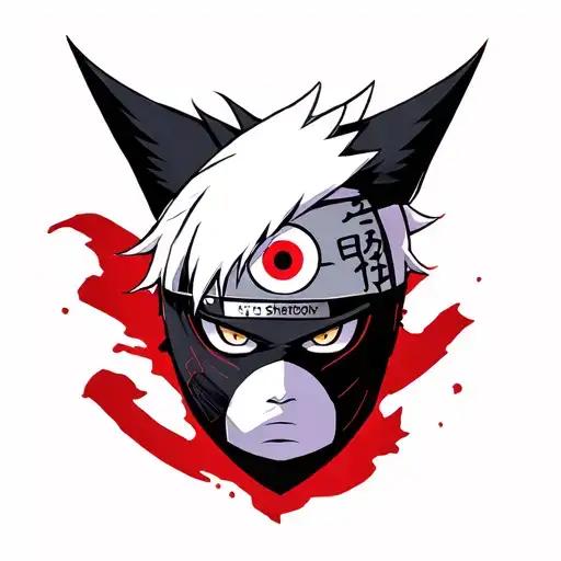 Sharingan Itachi Kakashi Anbu Mask
