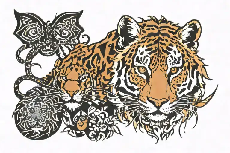 Wild Animal With J And S