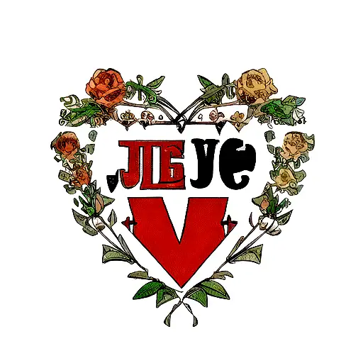 The Letters J And G With Roman Numeral 4