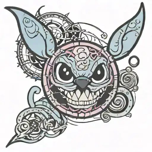 Disney Was Stitch And Supernatural Anti Possession Symbol