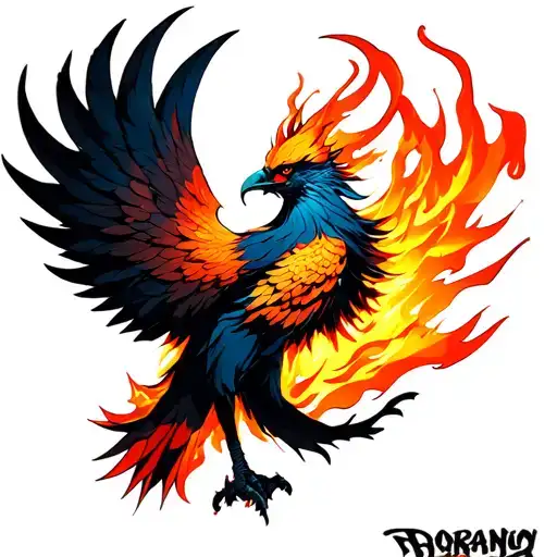 Phoenix Bird Fire