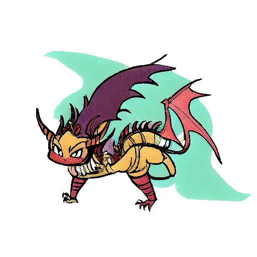 Javanese Ananta Boga Dragon Tattoo