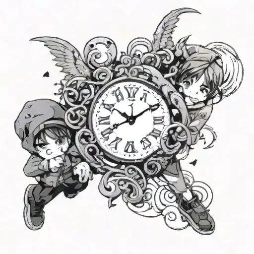 Materi Love Time Running Away Bottom