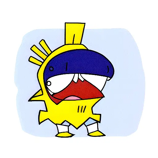 Ocean Space Ghost Spongebob