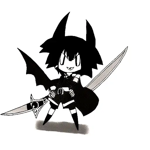 Bat With Knifes