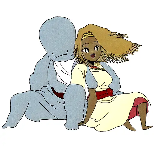 African Man And Woman