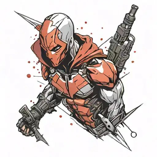 Red Hood Dc Simple Design