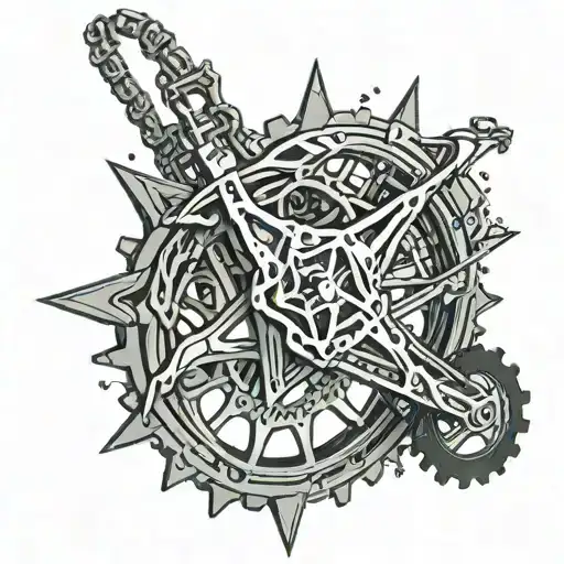 Bike Chain Star