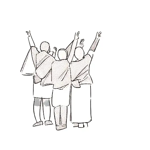 A Group Of People In T - Shirts