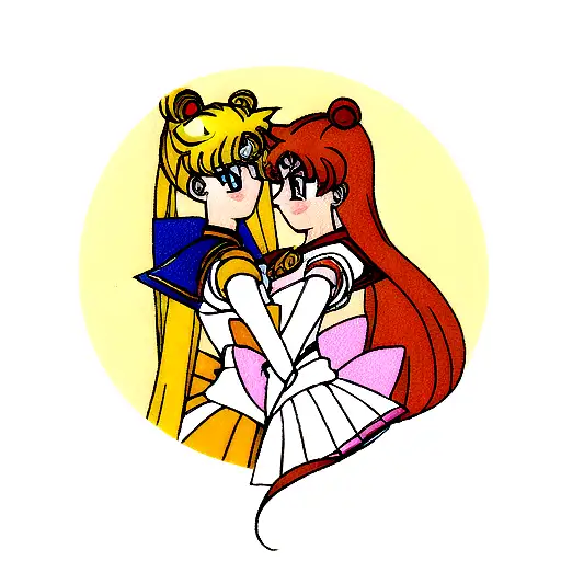 Luna And Artemis Sailor Moon And Sailor Venus