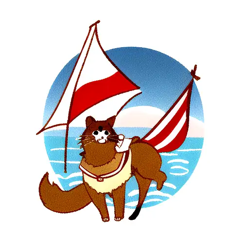 Sailing Dog