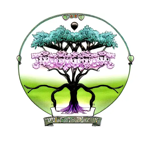 Tree Of Life With Love Death Horror Kid Family Trauma And Growth