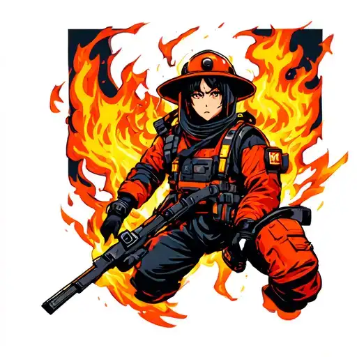Fire Force On The Sleeve
