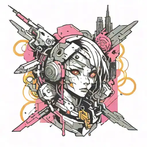 Cyberpunk Inspired Design