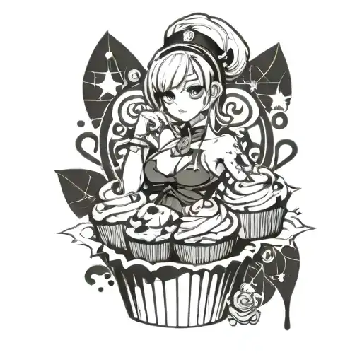 Muffin Sexy Woman Money