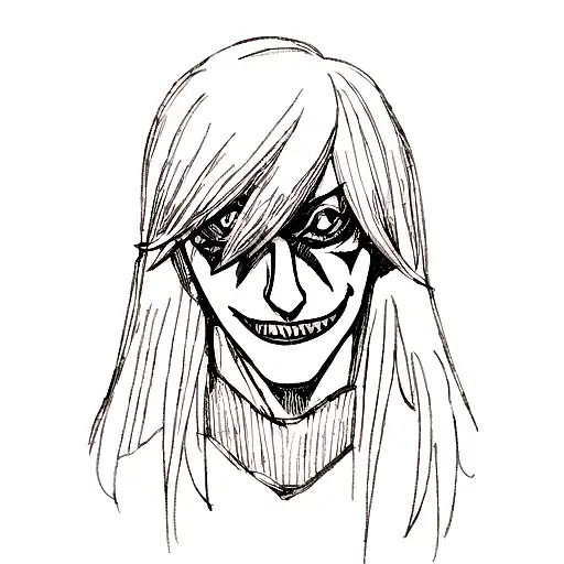 Anima Joker Heavy Smile Realistic Drawing