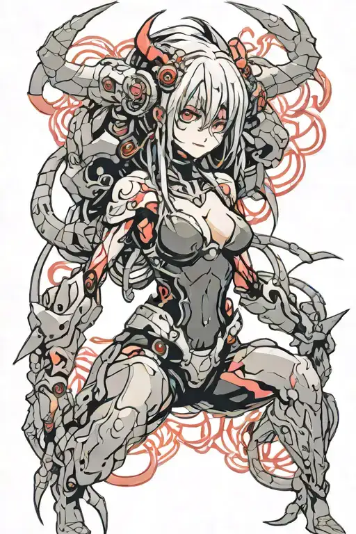Cyber Demon Girl
